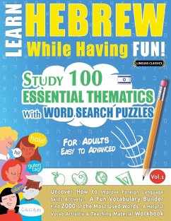 Cover LEARN HEBREW WHILE HAVING FUN! - FOR ADULTS