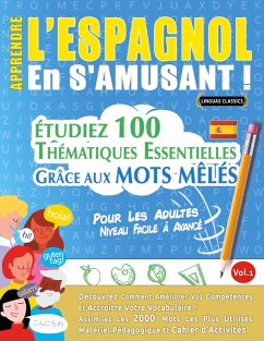 Cover APPRENDRE L'ESPAGNOL EN S'AMUSANT - POUR LES ADULTES