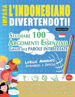 Cover IMPARA L'INDONESIANO DIVERTENDOTI! - LIVELLO AVANZATO