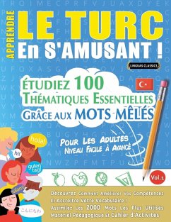 Cover APPRENDRE LE TURC EN S'AMUSANT - POUR LES ADULTES