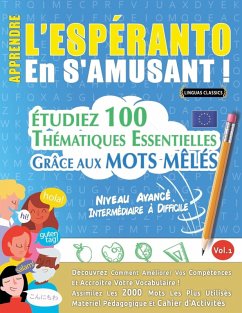 Cover APPRENDRE L'ESPÉRANTO EN S'AMUSANT - NIVEAU AVANCÉ