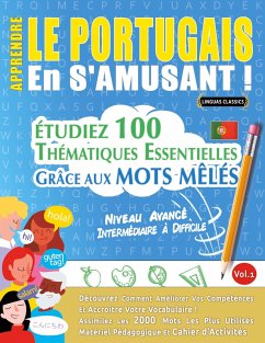 Cover APPRENDRE LE PORTUGAIS EN S'AMUSANT - NIVEAU AVANCÉ