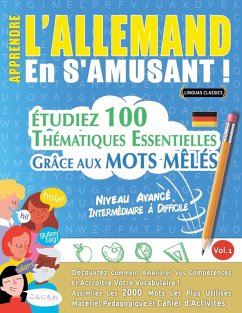 Cover APPRENDRE L'ALLEMAND EN S'AMUSANT - NIVEAU AVANCÉ