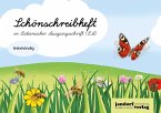 Schönschreibheft in LA - linkshändig - Lateinische Ausgangsschrift Schönschreibheft in LA - linkshändig - Lateinische Ausgangsschrift