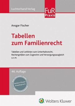 Cover Tabellen zum Familienrecht