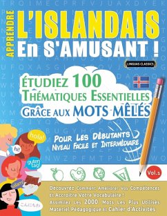 Cover APPRENDRE L'ISLANDAIS EN S'AMUSANT - POUR LES DÉBUTANTS