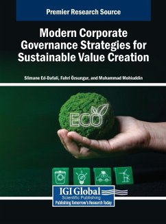 Cover Modern Corporate Governance Strategies for Sustainable Value Creation