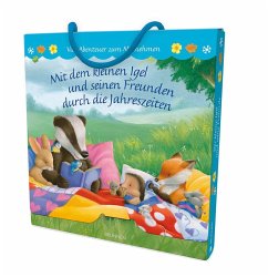 Cover Mit dem kleinen Igel und seinen Freunden durch die Jahreszeiten