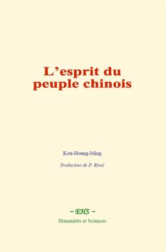 Cover L'esprit du peuple chinois (eBook, ePUB)