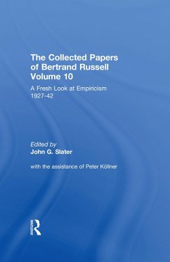 The Collected Papers of Bertrand Russell, Volume 10 (eBook, PDF)