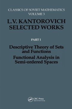 Cover Descriptive Theory of Sets and Functions. Functional Analysis in Semi-ordered Spaces (eBook, ePUB)