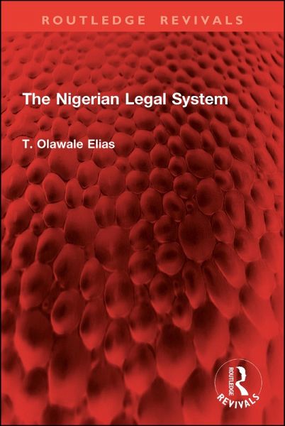 The Nigerian Legal System (eBook, PDF)