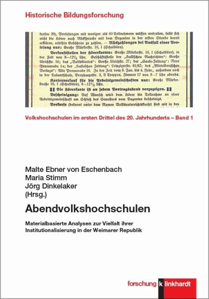 Abendvolkshochschulen (eBook, PDF)