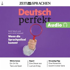 Cover Deutsch lernen Audio – Wenn die Sprachpolizei kommt (MP3-Download)
