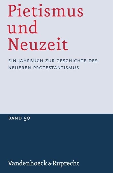 Pietismus und Neuzeit Band 50 - 2024 (eBook, PDF)