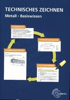 Technisches Zeichnen Metall Basiswissen - Schellmann, Bernhard;Stephan, Andreas