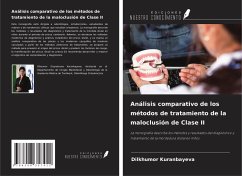 Cover Análisis comparativo de los métodos de tratamiento de la maloclusión de Clase II