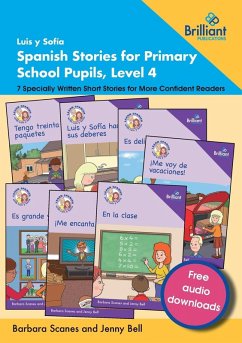 Cover Luis y Sofía Spanish Stories for Primary School Pupils, Level 4