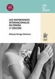 Cover Los matrimonios internacionales en España 2ª Edición