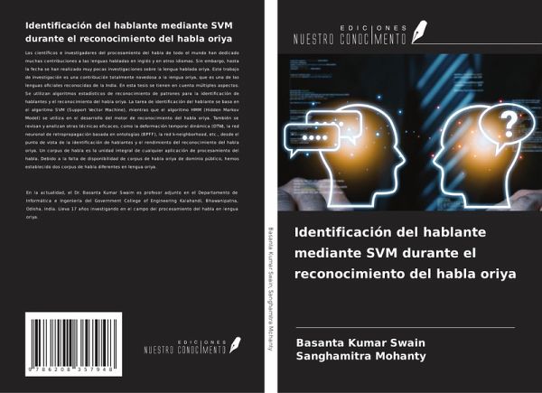 Identificación del hablante mediante SVM durante el reconocimiento del habla oriya