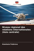 Niveau régional des relations internationales (Asie centrale) Niveau régional des relations internationales (Asie centrale)