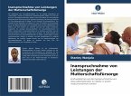 Inanspruchnahme von Leistungen der Mutterschaftsfürsorge Inanspruchnahme von Leistungen der Mutterschaftsfürsorge