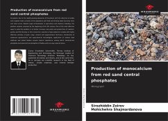 Cover Production of monocalcium from red sand central phosphates