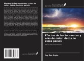 Efectos de las tormentas y olas de calor: datos de cinco países