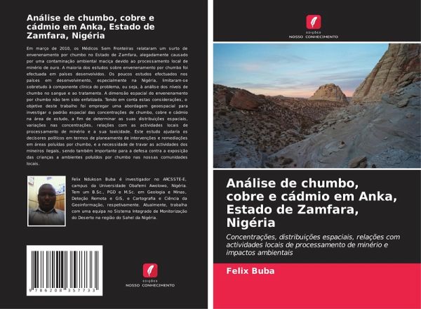 Análise de chumbo, cobre e cádmio em Anka, Estado de Zamfara, Nigéria