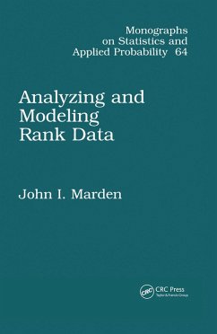 Cover Analyzing and Modeling Rank Data (eBook, ePUB)