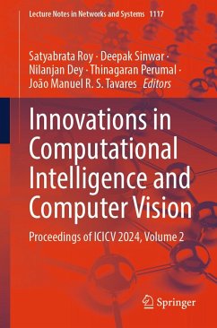 Cover Innovations in Computational Intelligence and Computer Vision (eBook, PDF)