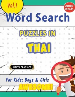 WORD SEARCH PUZZLES IN THAI FOR KIDS - Delta Classics