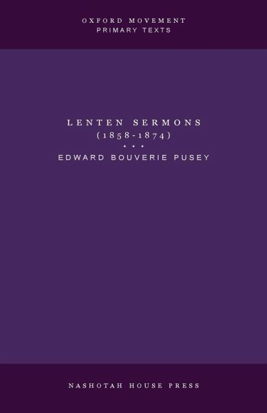 Lenten Sermons (1858-1874)