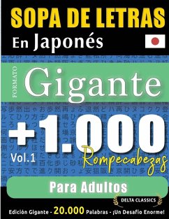 Cover SOPA DE LETRAS EN JAPONÉS FORMATO GIGANTE