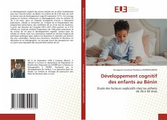 Développement cognitif des enfants au Bénin Cover Développement cognitif des enfants au Bénin