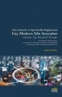 Cover Din Gelenek ve Spirituellik Baglaminda Gec Modern Sifa Arayislari