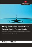 Study of Thermo-Gravitational Separation in Porous Media