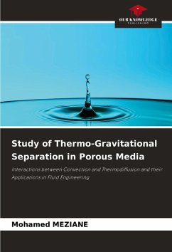 Cover Study of Thermo-Gravitational Separation in Porous Media