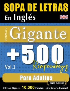 Cover SOPA DE LETRAS EN INGLÉS FORMATO GIGANTE