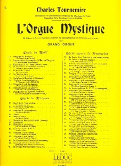 Cover L'Orgue mystique vol.1 cycle de Noel