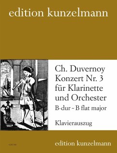 Konzert B-Dur Nr.3 für Klarinette und Orchester für Klarinette und Klavier