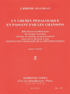 Cover RIBIERE-RAVERLAT CHEMIN PEDAGOGIQUE EN PASSANT PAR LES CHANSONS VOLUME 2