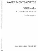 Serenata a Lydia de Cadaques para flute y piano Serenata a Lydia de Cadaques para flute y piano