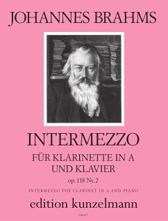 Cover Intermezzo op.118,2 für Klarinette in A und Klavier