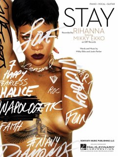 Cover Stay Piano, Vocal and Guitar Buch