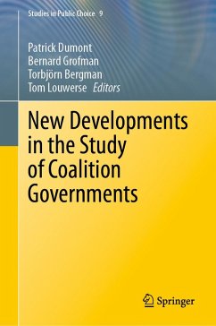 New Developments in the Study of Coalition Governments (eBook, PDF) New Developments in the Study of Coalition Governments (eBook, PDF)