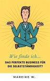 Wie finde ich .... (eBook, ePUB)