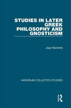 Cover Studies in Later Greek Philosophy and Gnosticism (eBook, PDF)