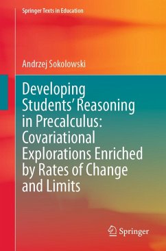 Cover Developing Students' Reasoning in Precalculus: Covariational Explorations Enriched by Rates of Change and Limits (eBook, PDF)