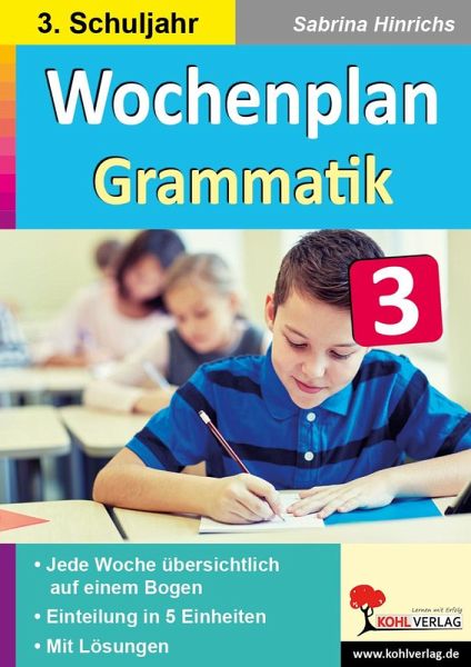 Wochenplan Grammatik / Klasse 3 (eBook, PDF) Wochenplan Grammatik / Klasse 3 (eBook, PDF)